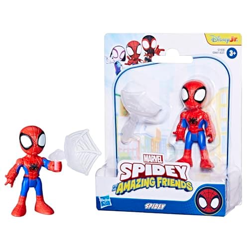 Image of SPIDEY AND HIS AMAZING FRIENDS Marvel Spidey Toy with Accessory, Rot, Blau, Grün