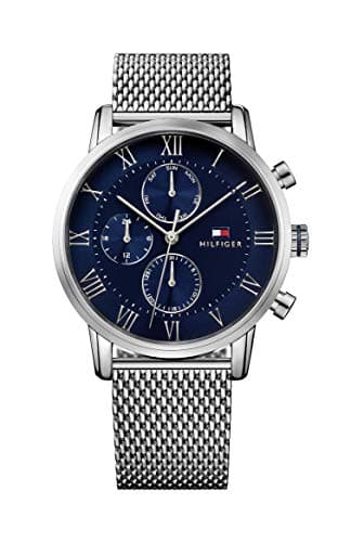 Image of Tommy Hilfiger Analogue Multifunction Quartz Watch for Men with Stainless Steel Bracelet Stainless Steel Bracelet - 1791398