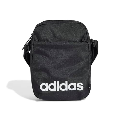 Image of adidas Unisex Linear Organizer, Black/White, One Size