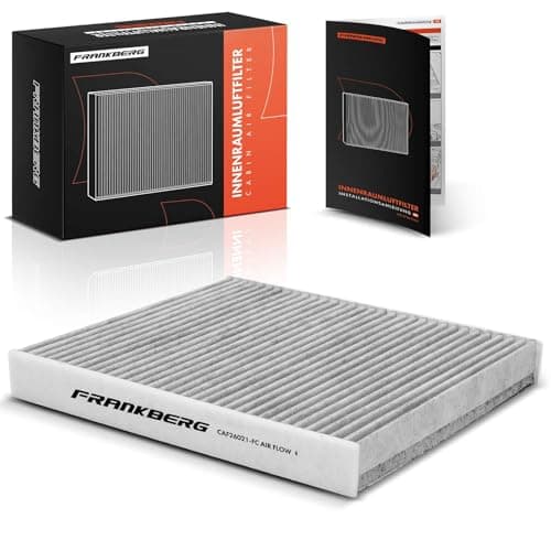 Image of Frankberg Cabin Air Filter Pollen Filter with Activated carbon Compatible with A1 City Carver GBH A1 Sportback GBA Ibiza V KJ1 KJG Fabia IV PJ3 Polo AE1 AW1 BZ1 Replace# 2Q0819669