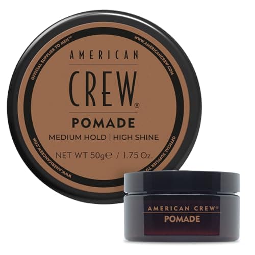 Image of American Crew Pomade for Hold Shine, Single Coloured, 50 g (Pack of 1)