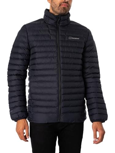 Image of Berghaus Men's Vaskye Synthetic Insulated Jacket | Extra Warm Lightweight Puffer Insulated Jacket, Black/Black, 3XL