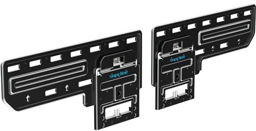 Image of Supcline Ultra Slim TV Wall Bracket for 42 to 100 inch Flat & Frame TVs, Only 0.31” Low Profile Flat to Wall TV Mount, Micro Gap Wall Mount TV Bracket, Hold up to 176 lbs, Blends in Any Interior