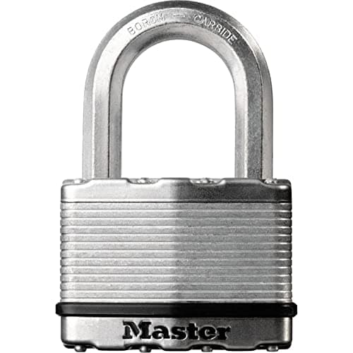 Image of Master Lock Padlock, Excell® Laminated Steel Padlock, High Security Lock, Keyed Lock, 50mm