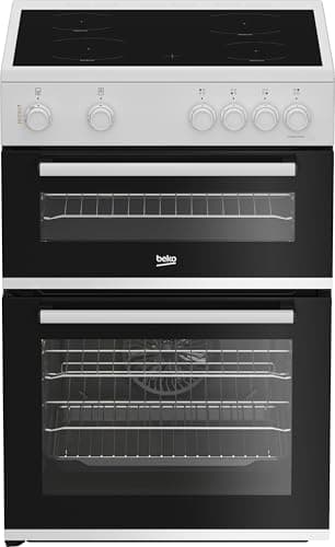 Image of Beko AeroPerfect™ FDC6701W 60cm Wide Single Oven Electric Cooker with Ceramic Hob - White - A/A Rated
