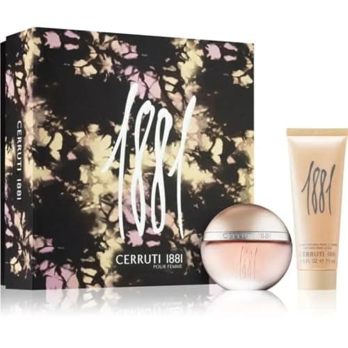 Image of Cerruti 1881 Pour Femme Gift Set 50ml EDT + 75ml Body Lotion