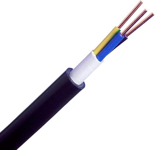 Image of 2.5mm 3 Core PVC Outdoor Hi Tuff Cable NYY-J Outside Socket Pond Wire ***SOLD PER MTR***