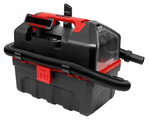 Image of Sealey CP20VWDV, 10L Wet & Dry Vacuum Cleaner 20V SV20 Series-Body Only, Black/Red, 0 W, 10 liters, 78 Decibeles