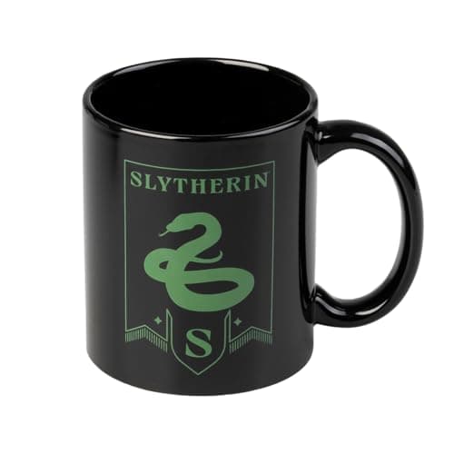 Image of Grupo Erik Ceramic Mug - Harry Potter Merchandise | 11.8 oz - 350 ml Coffee Mug Tea, Cool Mugs and Cups | Slytherin Gifts, Harry Potter Gifts Under 15 Pounds