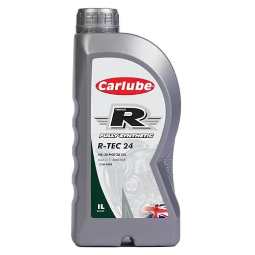 Image of Carlube Triple R 5W-30 ACEA C1 Fully Synthetic Engine Oil R-TEC 24 1L