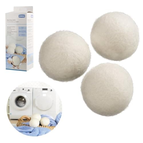 Image of Hama Xavax Wool Dryer Balls - White Set of 3 Pieces