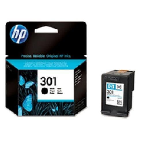 Image of HP 301 Black Ink Cartridge - CH561EE - Pack of 1