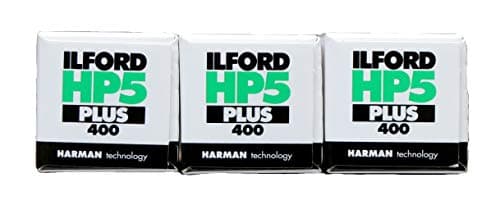 Image of Ilford HP5 Plus 400 ASA 120mm pack of 3