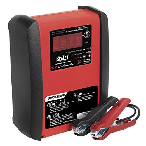 Image of Sealey SPI15S Intelligent Speed Battery Charger 15A 12v - upto 3x Faster Charge