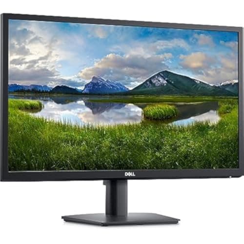 Image of Dell E2423H 24 Inch Full HD (1920x1080) Monitor, 60Hz, VA, 5ms, DisplayPort, VGA, 3 Year Warranty, Black