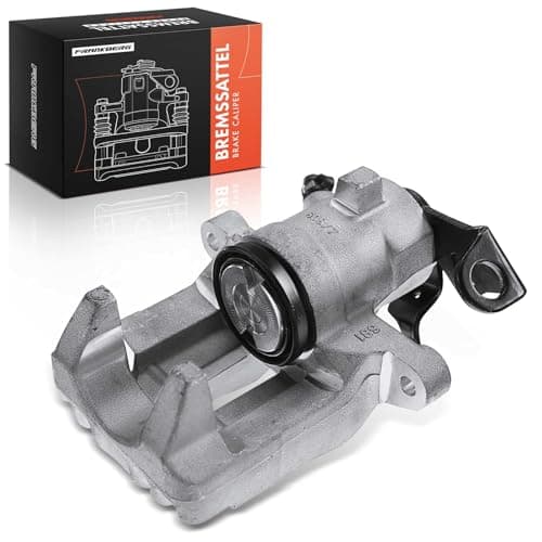 Image of Frankberg Brake Caliper Disc Brake Rear Right Aluminium Compatible with Golf IV Polo Variant A3 TT Cordoba Ibiza II Leon Toledo II O.c.t.a.v.i.a New Beetle Replace# 1J0615424