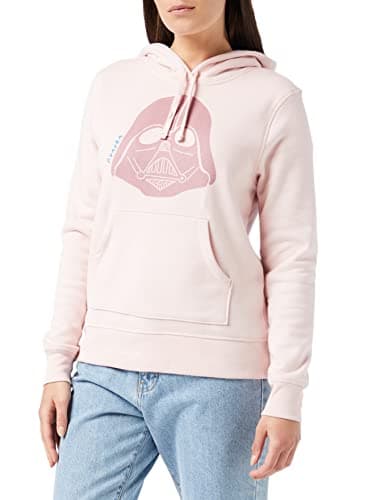 Image of Amazon Essentials Disney | Marvel | Star Wars | Princess Women's Fleece Sweater Hoodie Sweatshirts (Available in Plus Size), Star Wars Vader, S