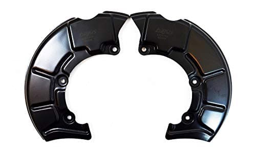 Image of LSC 1J0615312A : Pair of Front Brake Disc Backing Plates - NEW from LSC