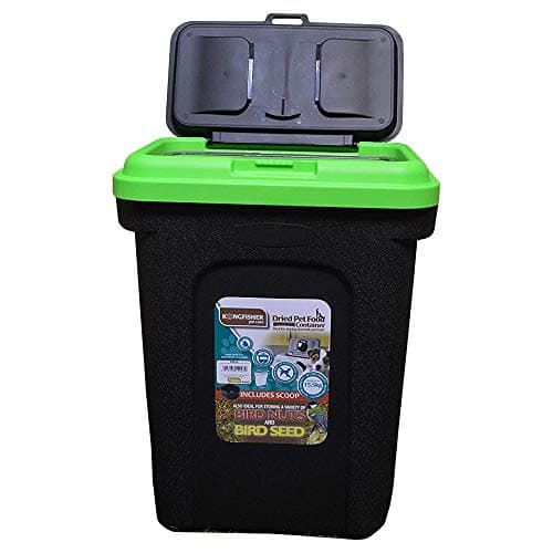 Image of Kingfisher Pet or Bird Food Storage Tub, 30 Litre