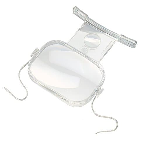 Image of Round-The-Neck magnifiers maxiPLUS [Eschenbach 2678] 2.0X / 4.0X Magnification, 100 x 140 mm