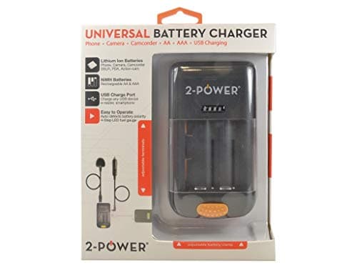 Image of 2-Power UDC5001A-RPUK Universal Camera Battery Charger-Retail