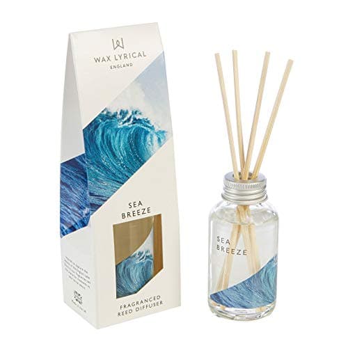 Image of Wax Lyrical 40ml Reed Diffuser, Sea Breeze, Blue