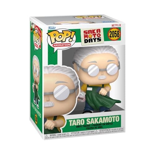 Image of Funko POP! Animation: Sakamoto Days - Taro - 1 in 6 chance of receiving the rare Chase variant - Styles may vary - Collectable Vinyl Figure - Gift Idea - Official Merchandise - Toys For Kids & Adults
