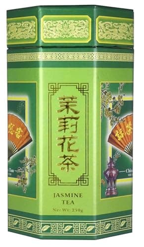 Image of 250g Jasmine Green Tea Loose Leaf in Caddy