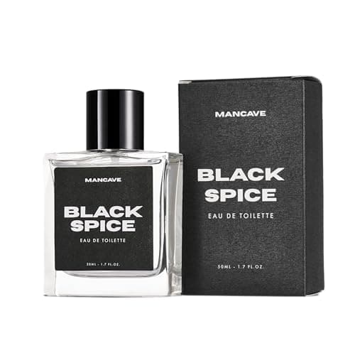 Image of ManCave Blackspice Men's EDT 50ml, natural fragrance, Men Fragrance, Aftershave, premium ingredients, natural Fragrance, Gifts for him, lasting scent