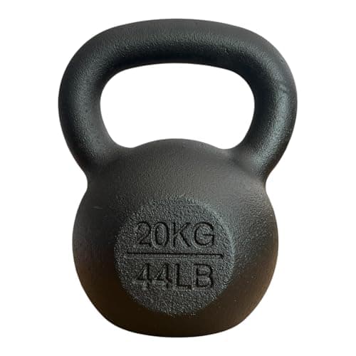 Image of Chase Fitness Cast Iron Kettlebell, 4kg - 40kg, Home Gym Training Equipment (12, Kilograms)