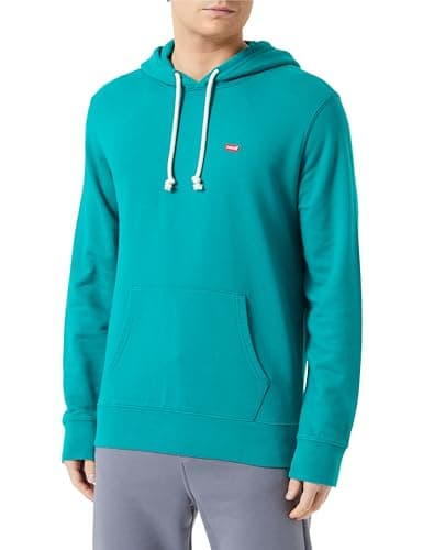 Image of Levi's Men's Sweatshirt Hoodie, Sporting Green, XS