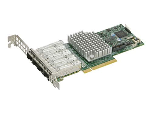 Image of Supermicro AOC-STG-I4S 4-port 10GbE SFP+ Ethernet Controller