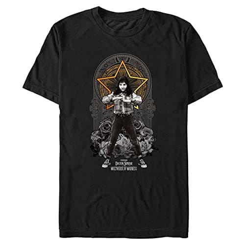 Image of Marvel Doctor Strange Madness-America Multiverse Organic Short Sleeve T-Shirt, Black, M