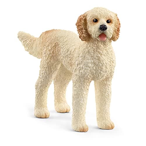 Image of SCHLEICH 13939 Goldendoodle Farm World Toy Figurine for children aged 3-8 Years