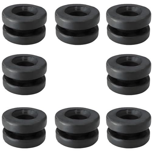 Image of ZAMDOE 9814411880 Car Air Filter Housing Mounting Rubber Grommet for C3 II (SC/A51) III (SX/SY) PICASSO Aircross C4 CACTUS C5 Aircross for Citroën Berlingo B9 K9 1422A4 1623159380 Replace Parts 8pcs