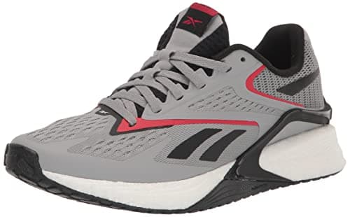 Image of Reebok Unisex-Adult Speed 22 Tr Sneaker, pure grey 4/core black/vector red, 46 EU