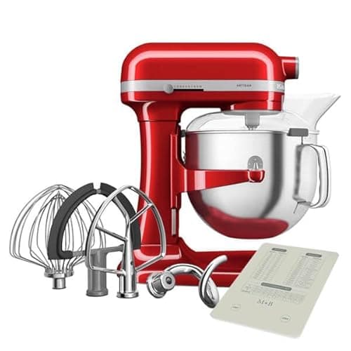 Image of KitchenAid 6.6L Bowl Lift Artisan Mixer Candy Apple (5KSM70SHXBCA)