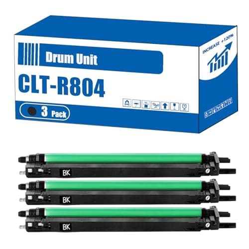 Image of Compatible for Samsung CLT-R804 Drum Unit MultiXpress SL-X3220NR SL-X3280NR Printers, High Yield 100000 Pages, Accurate Imaging Rich Colors (3 Pack Black)