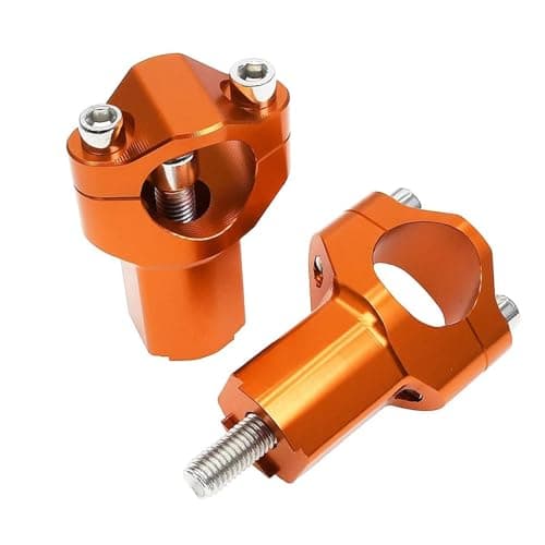 Image of MCFHSH Motorcycle 55mm CNC Handlebar Riser Bar Clamp Mount For H&usqvarna 150 250 300 350 450 500 2014 2015 2016 2017 2018 2019 2020 2021 2022