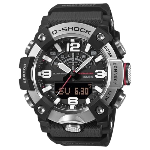 Image of Casio G-Shock Master of G MUDMASTER Steel Bezel Black Carbon Resin Watch GGB100XM-1A