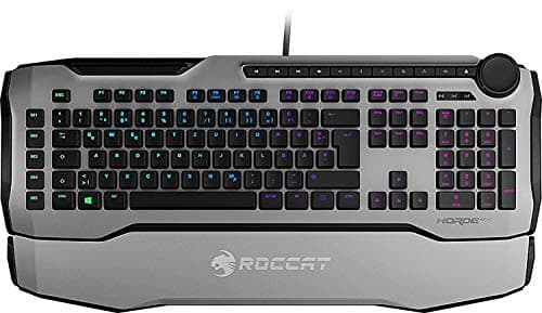Image of ROCCAT Horde AIMO - Membranical RGB Gaming Keyboard, White, UK Layout, EU Packaging