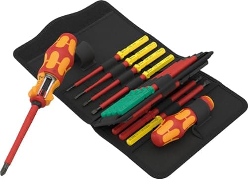 Image of Wera 05006618001 Kraftform Kompakt VDE 17 RA 1, 17 Pieces