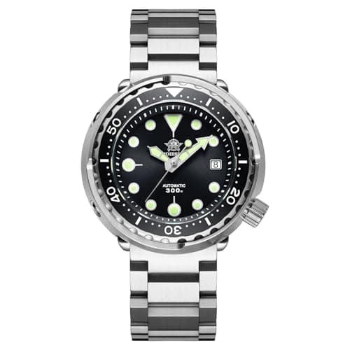 Image of ADDIESDIVE Men's Automatic Mechanical Watch 8215 Movement 300m Waterproof Sapphire Glass Ceramic Bezel Super Luminous Diving Watch for Men