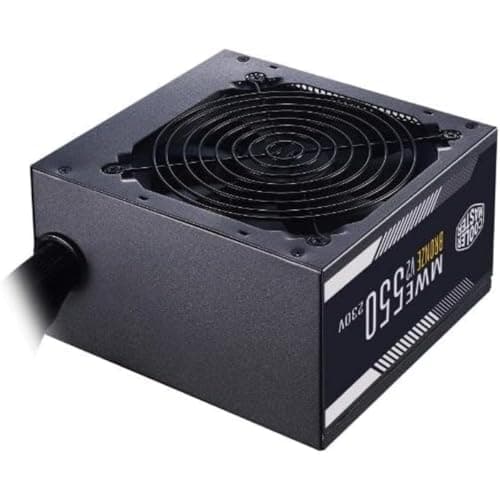 Image of Cooler Master MWE 550 Bronze 230V V2 - UK Power Supply Unit, 80 PLUS Bronze, Temperature-Responsive HDB Fan, DC-to-DC + LLC Circuit with Single +12V Rail - 5 Year Warranty