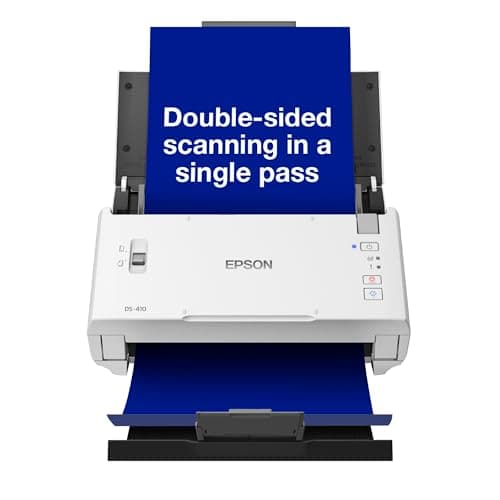 Image of Epson Workforce DS-410 Desktop Sheetfed Business Scanner - 26PPM - USB