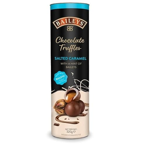 Image of Baileys Truffles Tube 320g - Salted Caramel - New Packaging Best For Anniversary Birthday Easter Christmas Gift