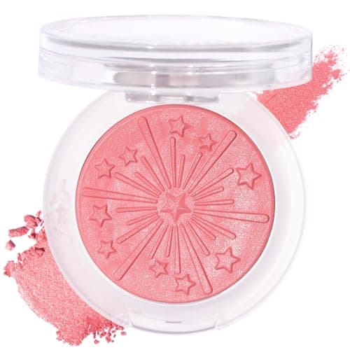 Image of UCANBE Baked Blush for Cheek, Glow Blushing Palette - Seamless Silky Blendable Powder Blush Makeup Palette, Delivering Long Last Natural Ruddy Complexion (02 Coral)