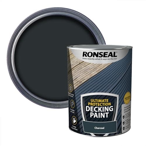 Image of RONSEAL ULTIMATE DECKING PAINT CHARCOAL 5L