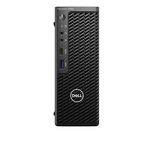 Image of Dell Precision 3240 Compact Tower Workstation USFF, i7-10700 (8 Core, 2.9/4.7GHz), Nvidia Quadro P620 4GB, 1TB PCIe Gen 4.0x4 NVMe, 16GB DDR4, GbE, Wi-Fi 6 & BT 5.2, Windows 11 Pro (Renewed)
