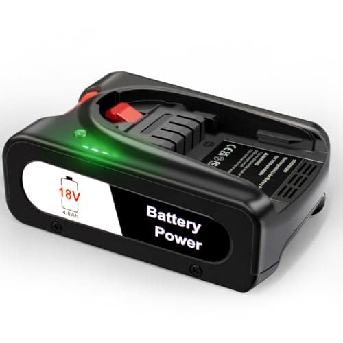 Image of 5.0Ah Replacement Lithium ion Battery for Bosch 18V PBA，Compatible with Bosch All 18V PBA battery for all Unlimited Series Vacuum Cleaners LED indicator lights